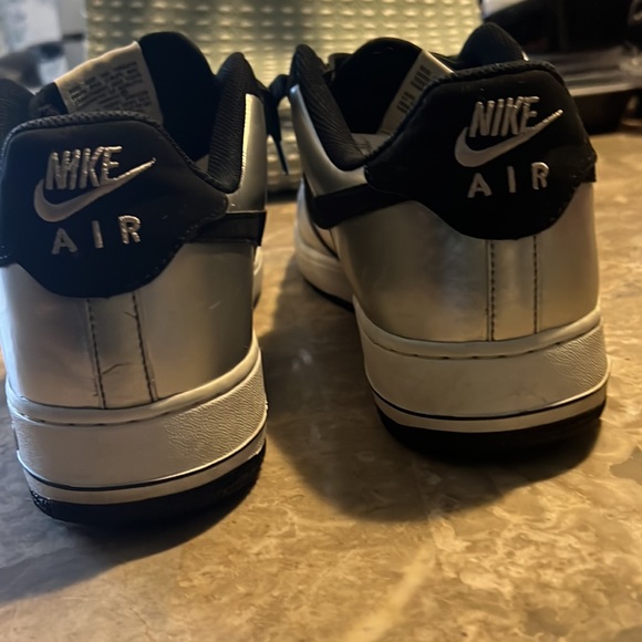 Nike Air Force 1 Metallic Silver sneakers men’s sz13 - Picture 7 of 10